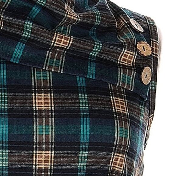 Modcloth "Coach Tour" Plaid Dress - Picture 5 of 5